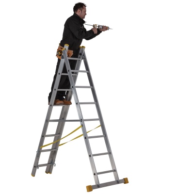 Youngman Combi 100 Combination Ladder - laddersandmore.co.uk