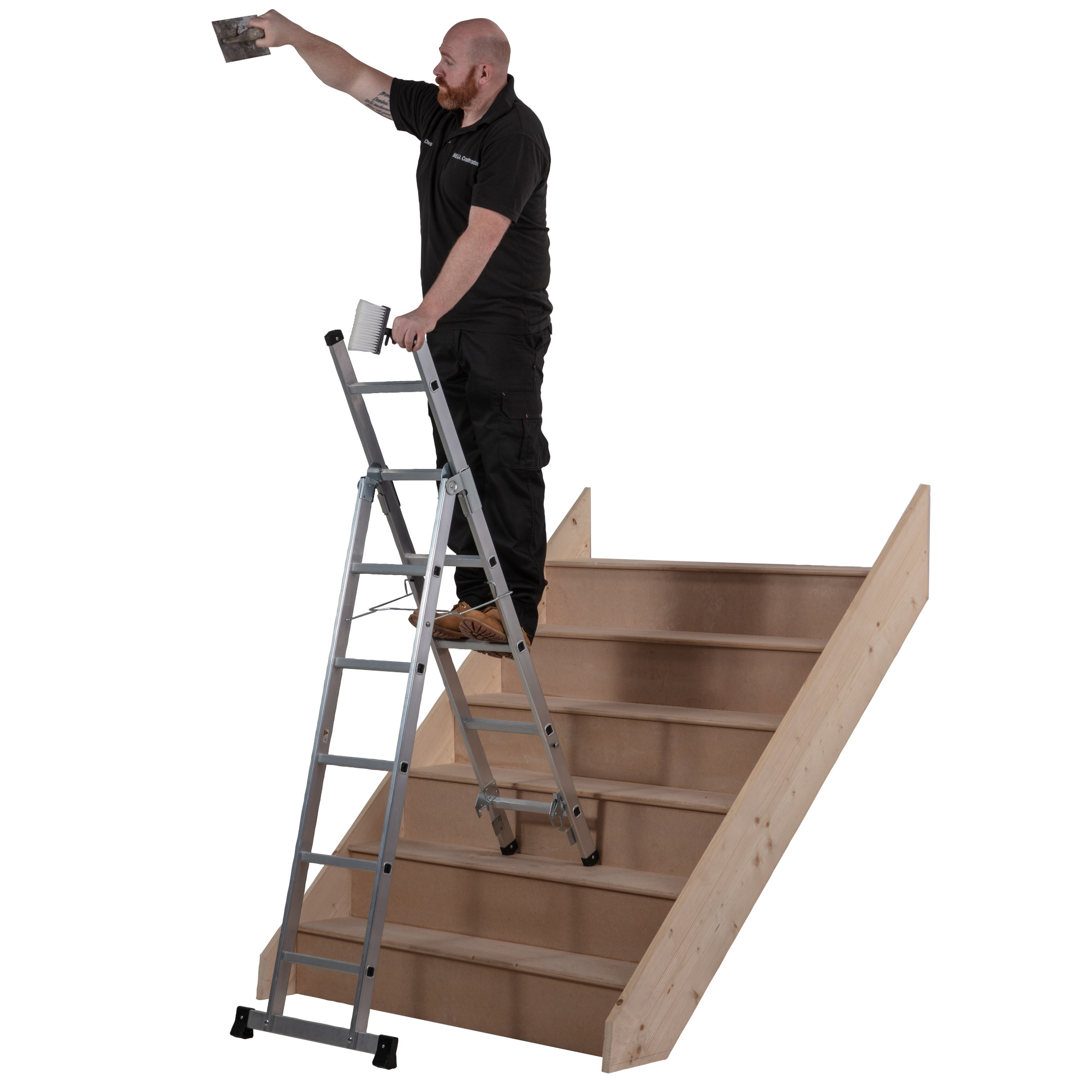 Youngman 3 Way Combination Ladder - laddersandmore.co.uk